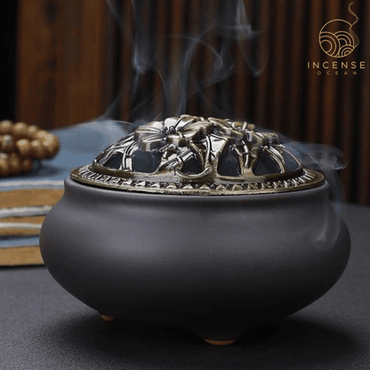 Ceramic Incense Holder by incenseocean