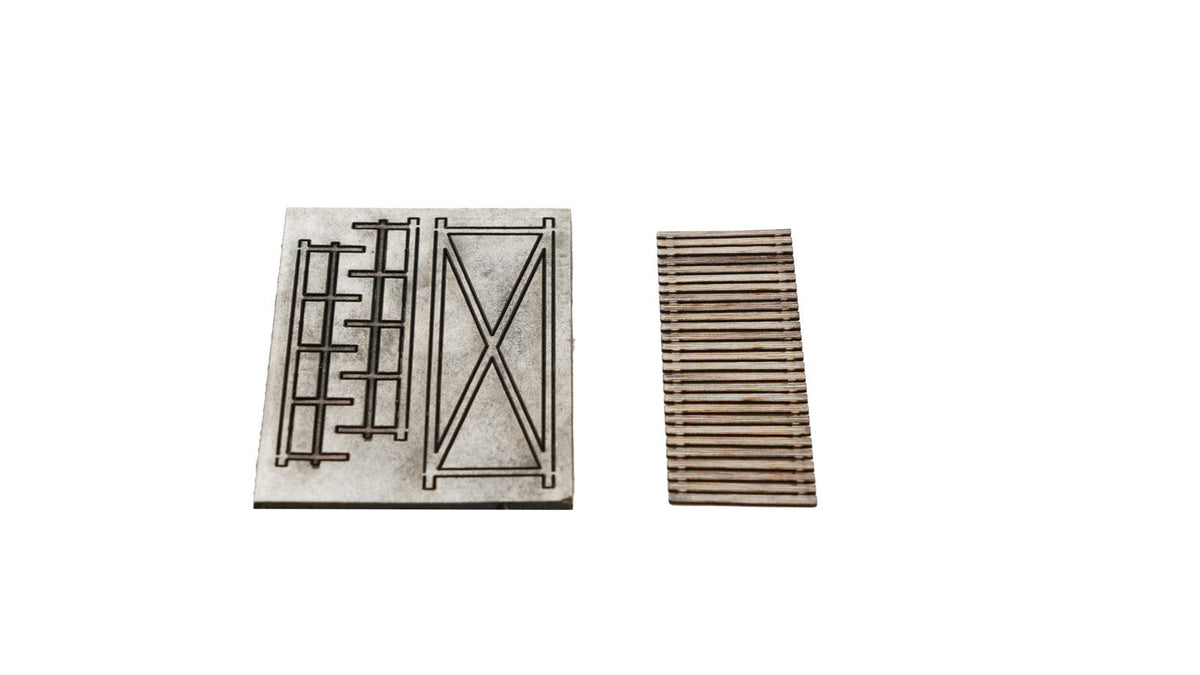 Noch 14222 HO Scale Small Footbridge Laser-Cut Kit