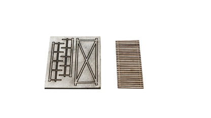 Noch 14222 HO Scale Small Footbridge Laser-Cut Kit