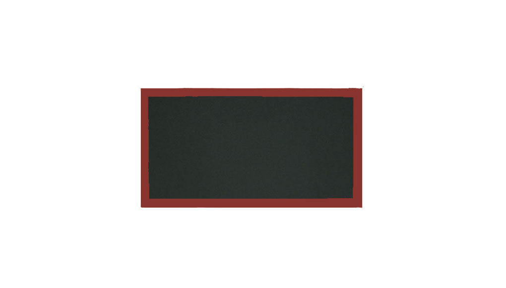 Shadow box has an acrylic front piece for a professional display