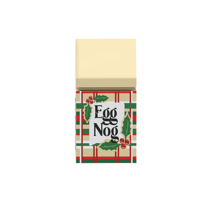 Egg Nog Carton - Custom Printed 1x1 Brick -  Created Using LEGO® Parts