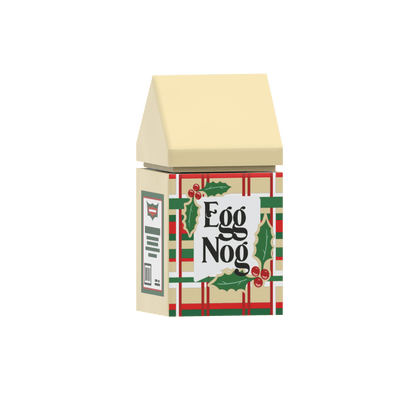 Egg Nog Carton - Custom Printed 1x1 Brick -  Created Using LEGO® Parts