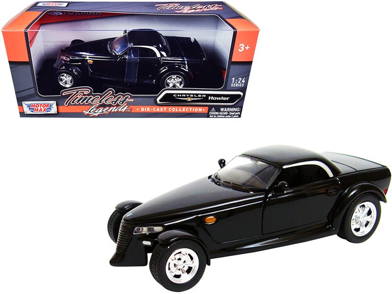 Chrysler Howler Concept Black "Timeless Legends" 1/24 Diecast Model Car by Motormax  free shipping USA