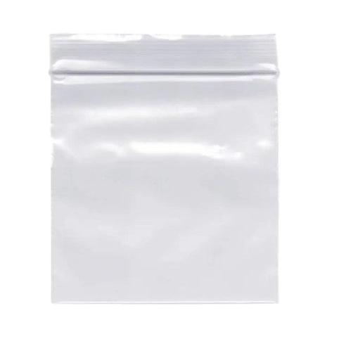 Clear Zip Top Seal Recloseable Lock Bags 3x3 Packaging Supplies 100 Pack