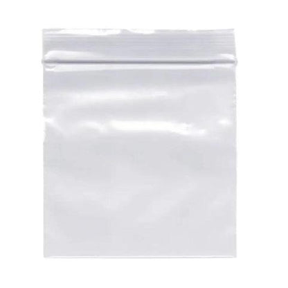 Clear Zip Top Seal Recloseable Lock Bags 3x3 Packaging Supplies 100 Pack