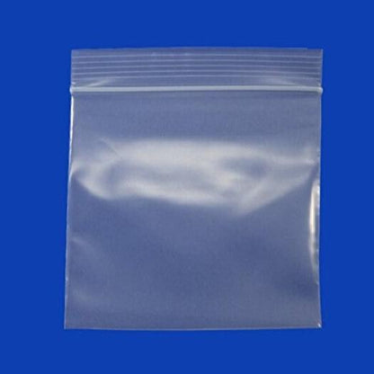 Clear Zip Top Seal Recloseable Lock Bags 3x3 Packaging Supplies 100 Pack