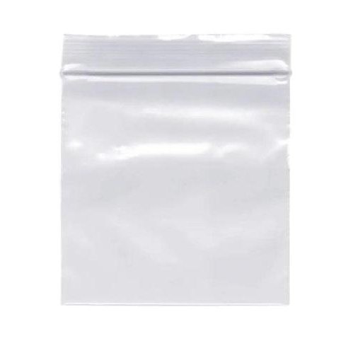 Clear Zip Top Seal Recloseable Lock Bags 3x3 Packaging Supplies 100 Pack