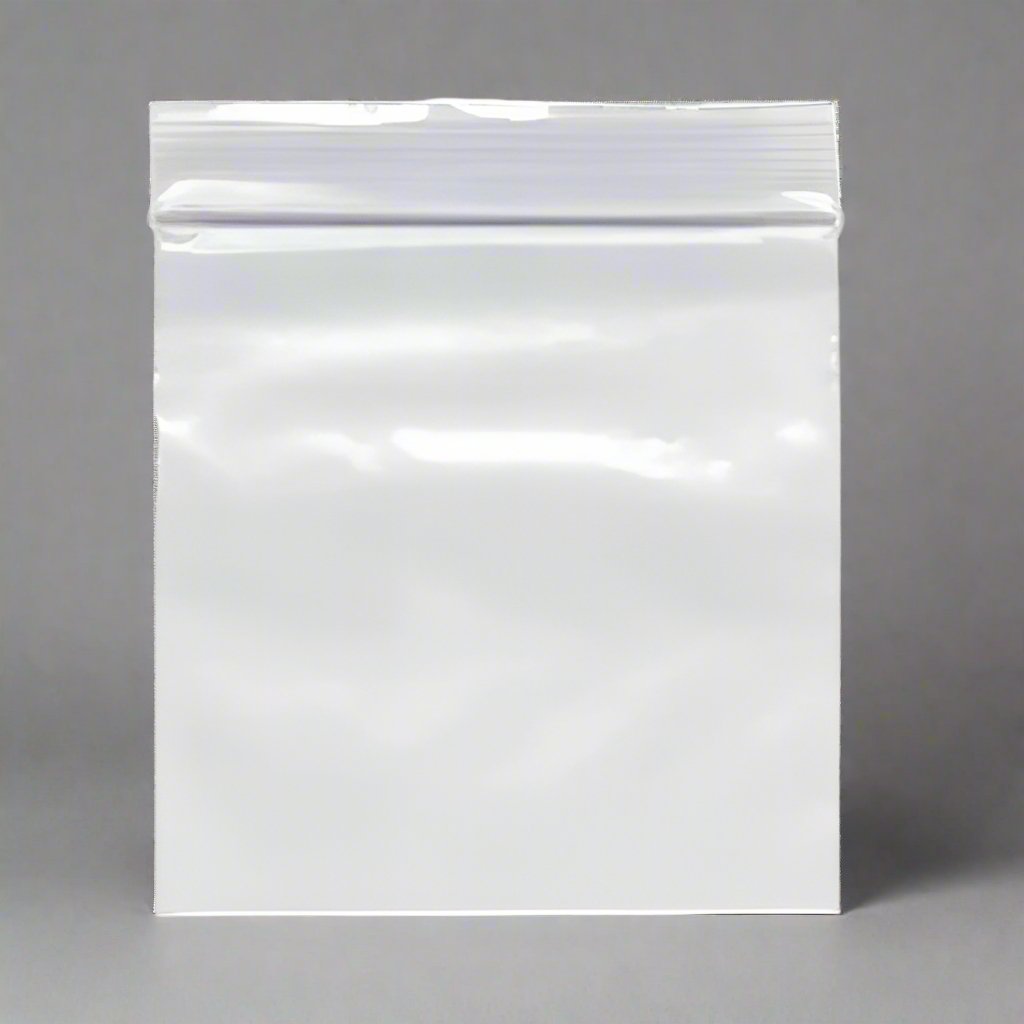 Clear Zip Top Seal Recloseable Lock Bags 3x3 Packaging Supplies 100 Pack