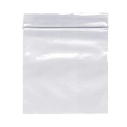Clear Zip Top Seal Recloseable Lock Bags 6x6 Packaging Supplies 100 Pack