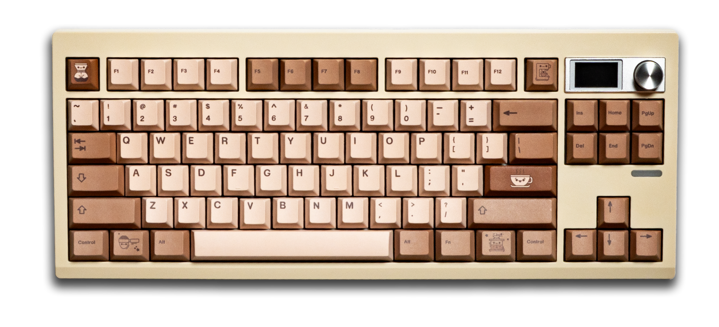 Coffee Shop V2 PBT Keycaps