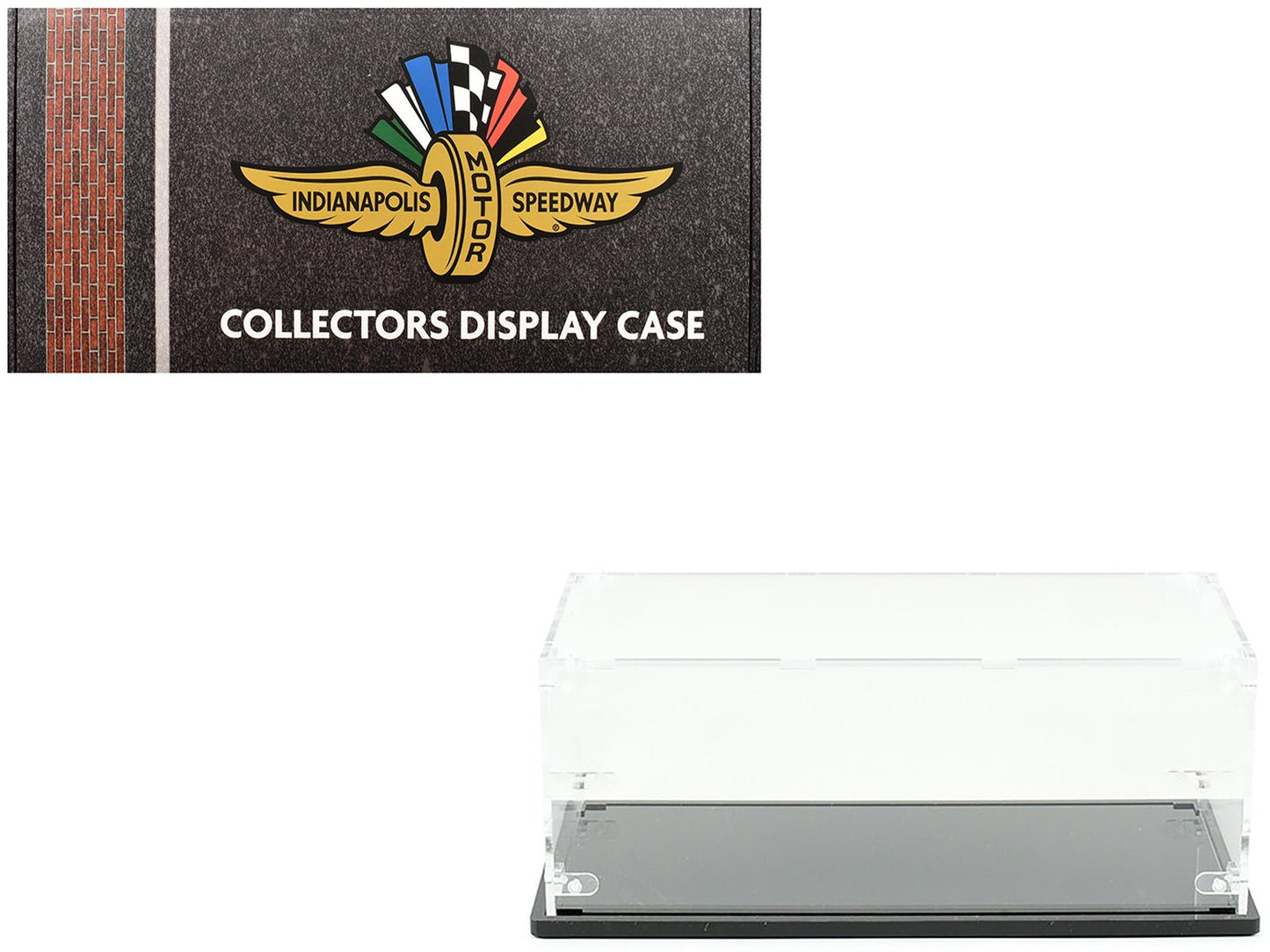 Collectible Display Show Case "Yard of Bricks - Indianapolis Motor Speedway" for 1/18 Scale Model Cars by IXO Models  free shipping USA