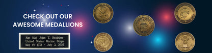 Combo of Medal and Name Plate