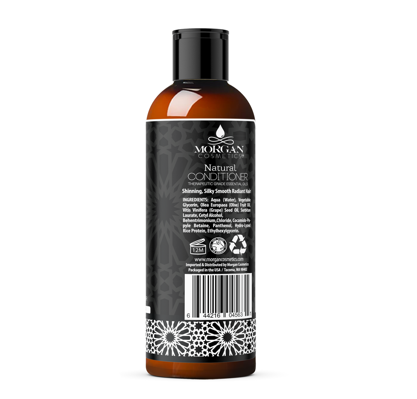 Argan Natural Conditioner Lavender 8 oz by Morgan Cosmetics