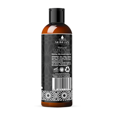 ARGAN NATURAL CONDITIONER LAVENDER 16 OZ Conditioner Lavender - Argan Conditioner Is Also Paraben Free and Synthetic Fragrance Free - 100% Vegetarian. Made In USA. by Morgan Cosmetics