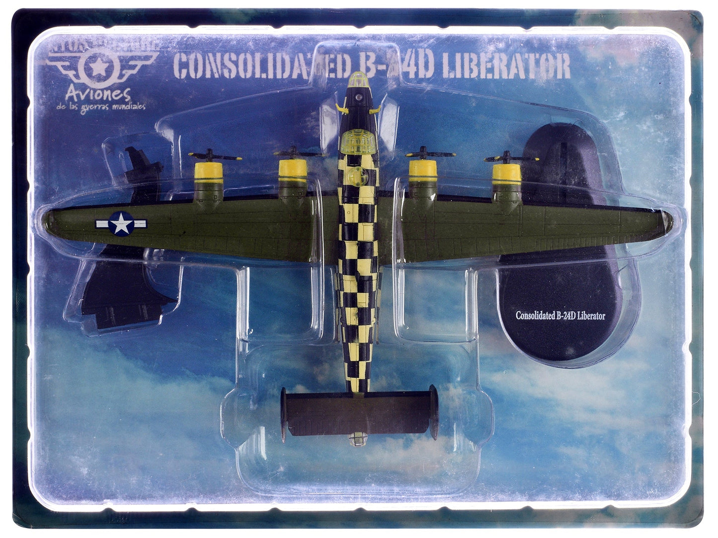 Consolidated B-24D Liberator Aircraft "You Cawn't Miss It 448th Bombardment Group 8th Air Force" (1944) British Royal Air Force 1/144 Diecast Model Airplane by Mitos Del Aire  free shipping USA