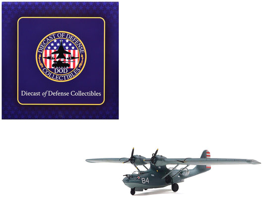 Consolidated PBY-5A Catalina Aircraft "United States Navy" 1/144 Diecast Model by Diecast of Defense  free shipping USA