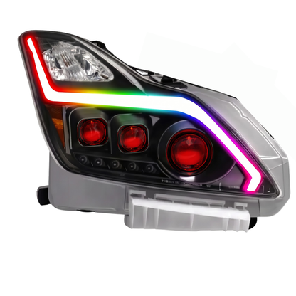 (2010-2013) Infiniti G37 Multicolor Flow DRL Boards (for Spyder Headlights only)