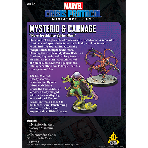 Marvel Crisis Protocol: Mysterio and Carnage