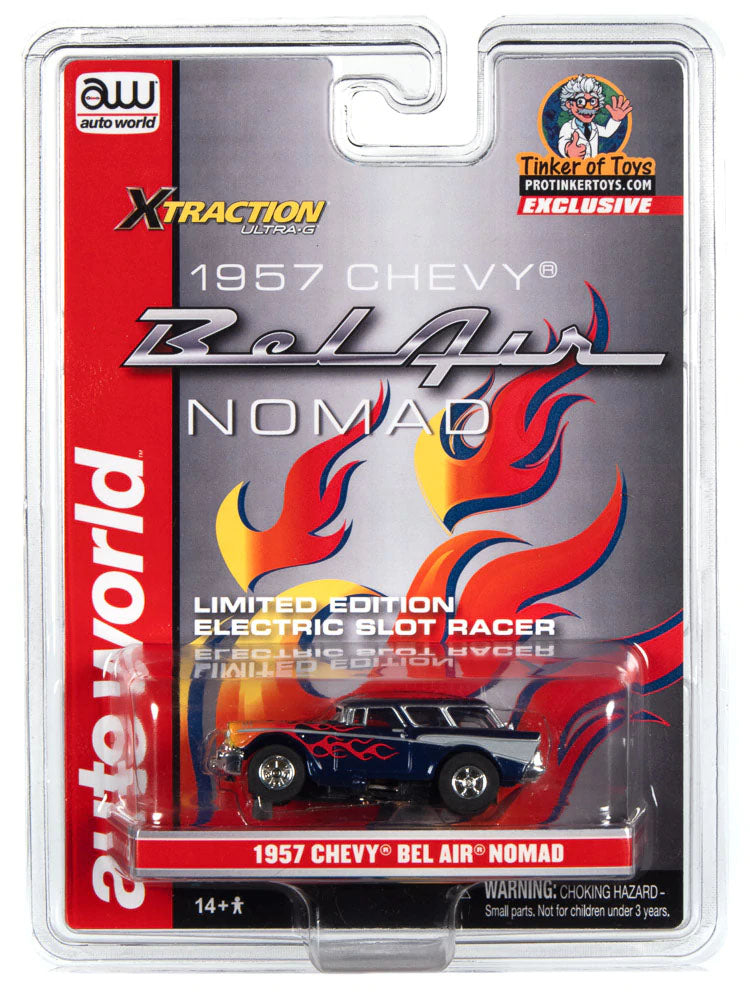Auto World Exclusive Limited Edition 1957 Chevrolet Bel Air Nomad HO Slot Car