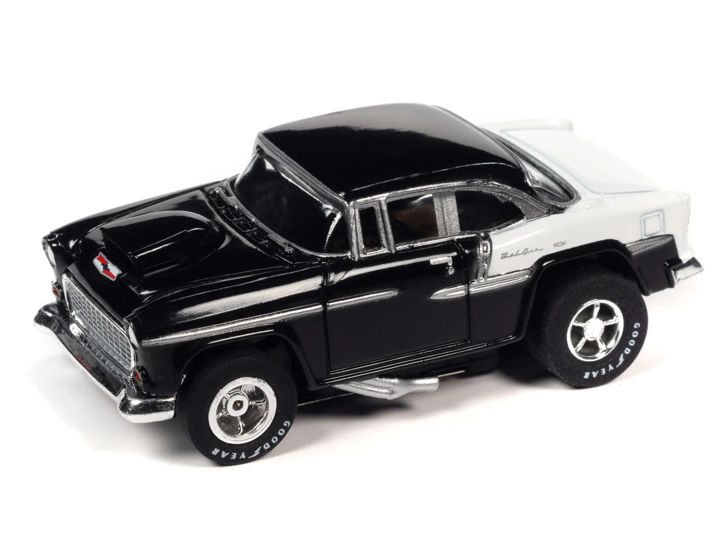 Auto World 1955 Chevy Bel Air Black 55' Exclusive HO slot car Limited Edition