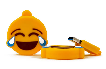 Crying Laughing Emoji USB 3.1 Flash Drive