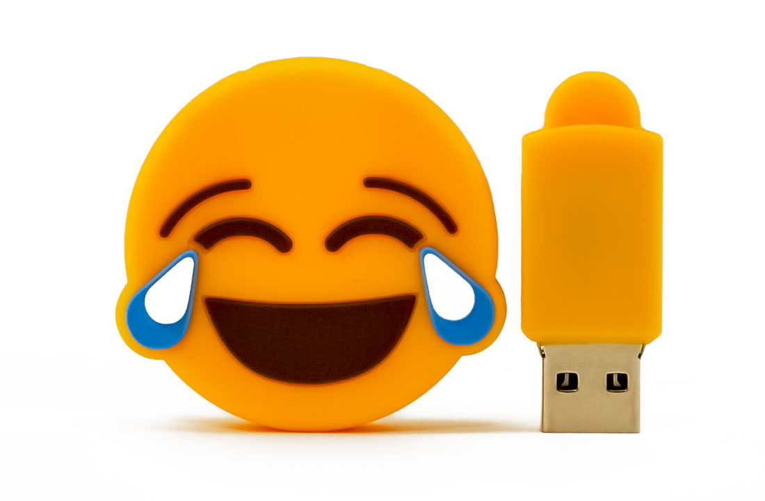 Crying Laughing Emoji USB 3.1 Flash Drive