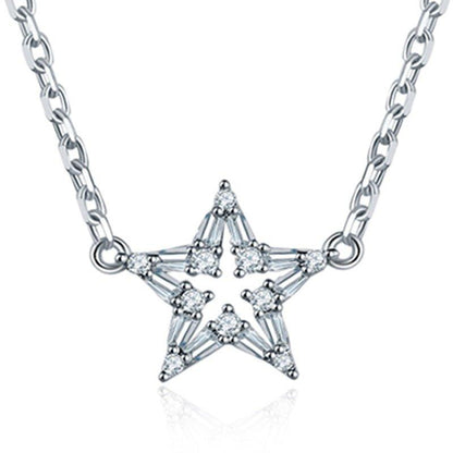 Crystal Star Pendant Necklace by Hollywood Sensation®