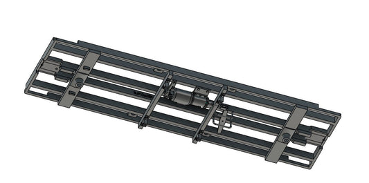 SJP.Cs25F On30 25ft freight car chassis for On3 couplers