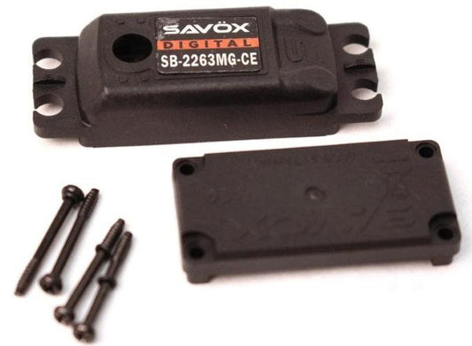 Savox CSB2263MG-CE Top & Bottom Case /Screws For SB2263MG-CE Cavalieri Servo