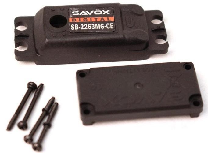 Savox CSB2263MG-CE Top & Bottom Case /Screws For SB2263MG-CE Cavalieri Servo