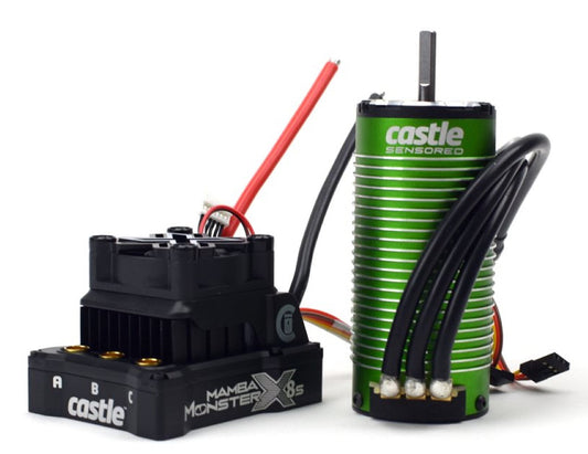 Castle Creations MAMBA MONSTER X 8S 33.6V ESC W / 1520-1650KV SENSORED MOTOR COMBO
