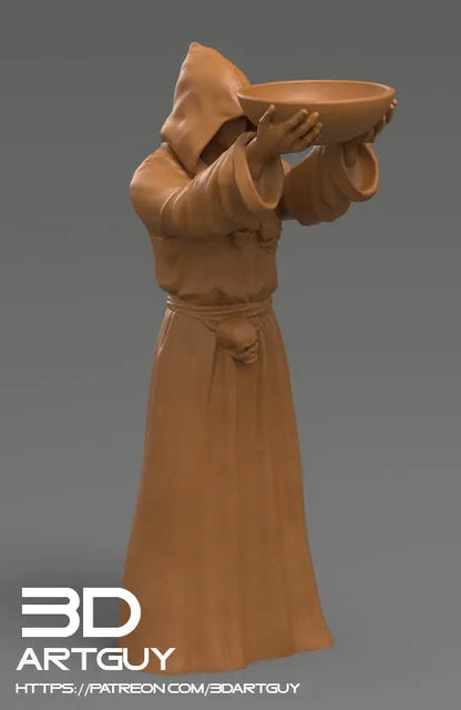 Diseased Horror by 3DArtGuy 32mm scale, 120mm, Miniature War Gaming Figure, Unclean Proxy