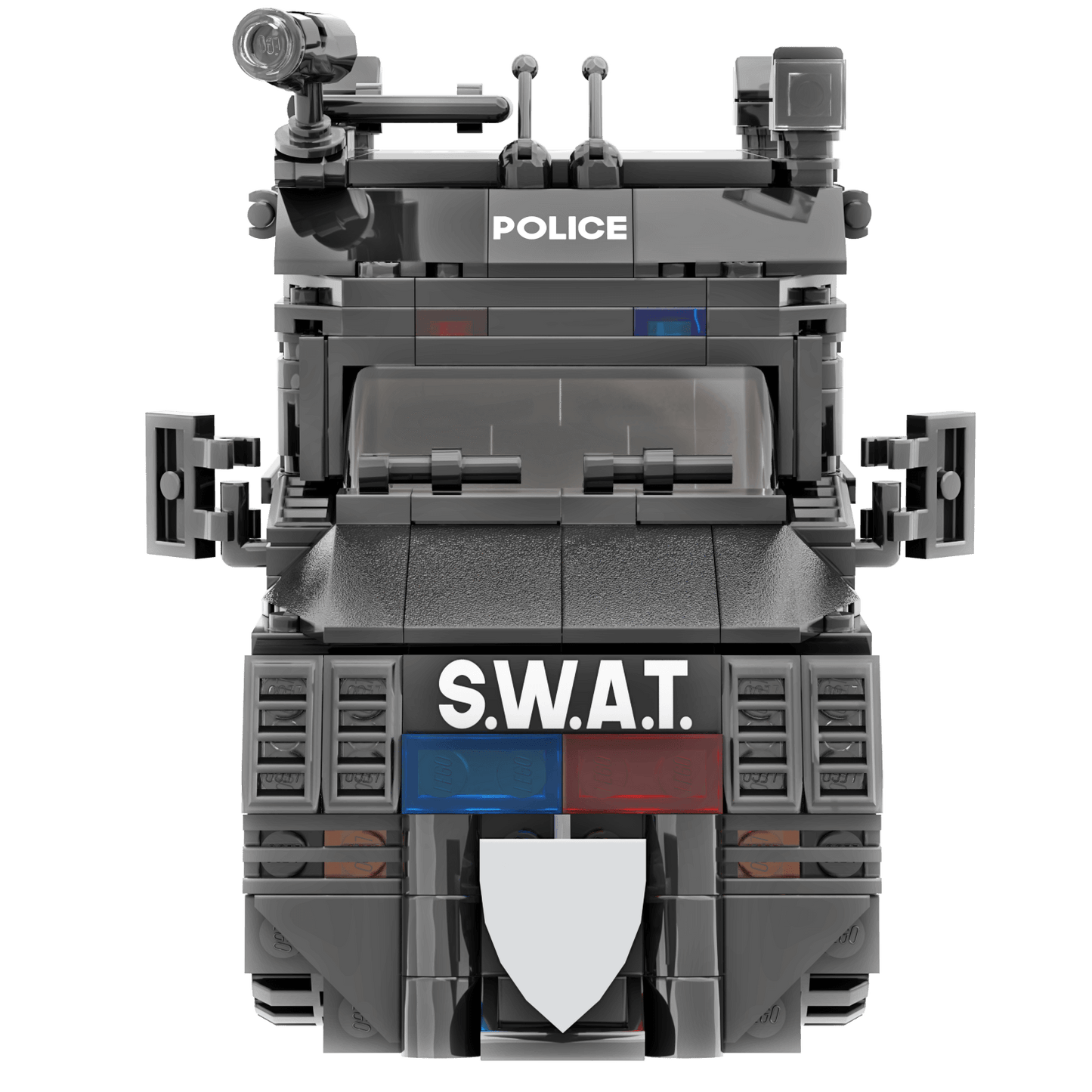 Police Armored S.W.A.T. Vehicle - Custom Building Set - Made Using LEGO® Parts
