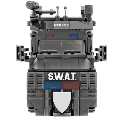 Police Armored S.W.A.T. Vehicle - Custom Building Set - Made Using LEGO® Parts