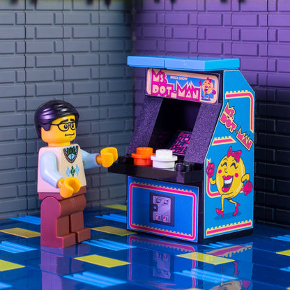 Ms. Dot-Man Classic Arcade Machine