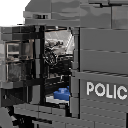 Police Armored S.W.A.T. Vehicle - Custom Building Set - Made Using LEGO® Parts