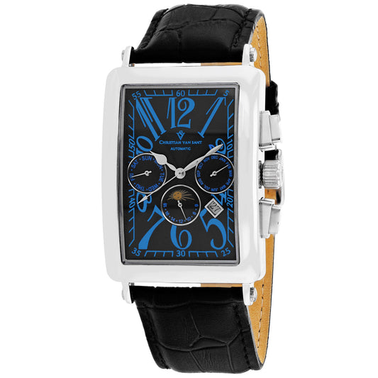 Christian Van Sant Men's Prodigy Black Dial Watch - CV9135 by Balec Group