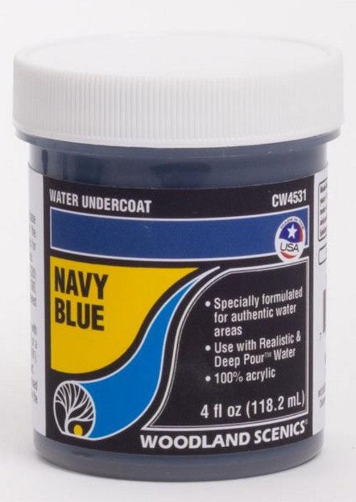 Woodland Scenics CW4531 Water Undercoat Navy Blue