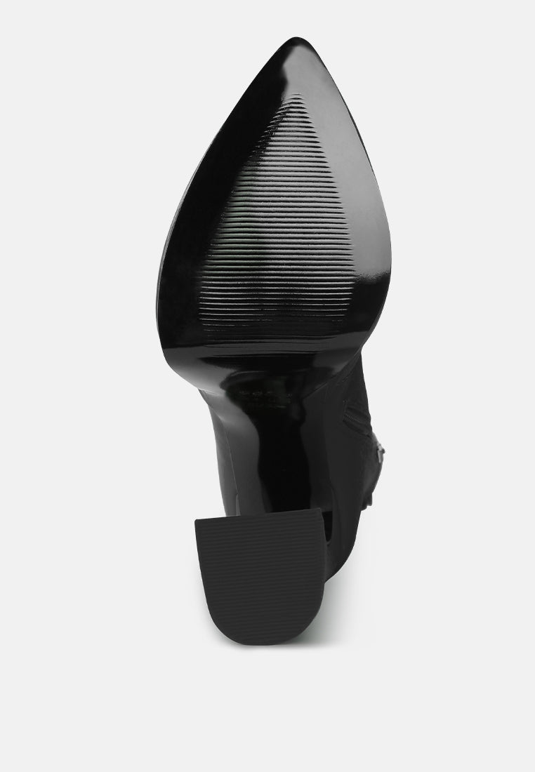 cyber punk high platform long boots by London Rag