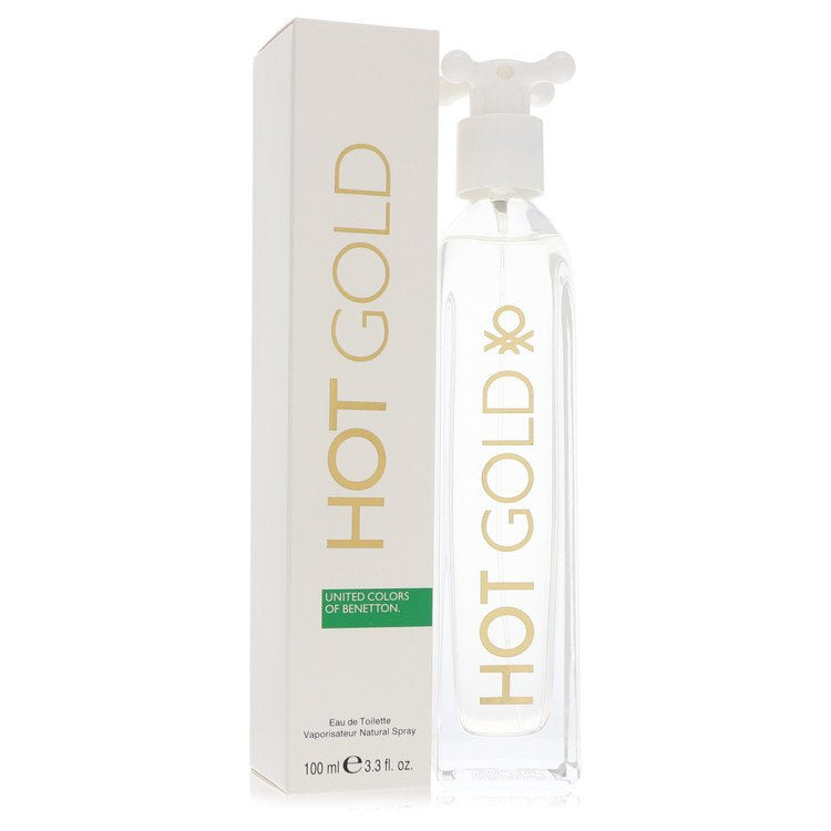 Hot Gold by Benetton Eau De Toilette Spray