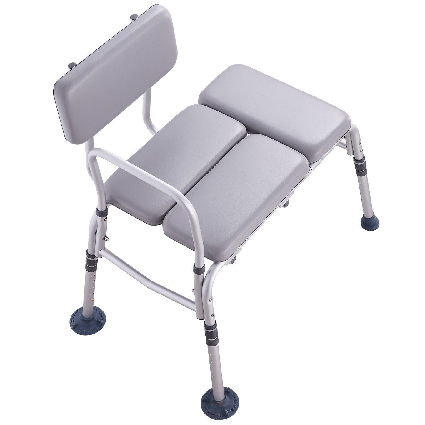 Tub Transfer Bench for Bathtub 500lbs, Shower Seats for Adults, Lightweight Shower Bench for Elderly and Disabled with Padded Seat, Non-Slip Bath Seats with Armrest and Reversible Backrest