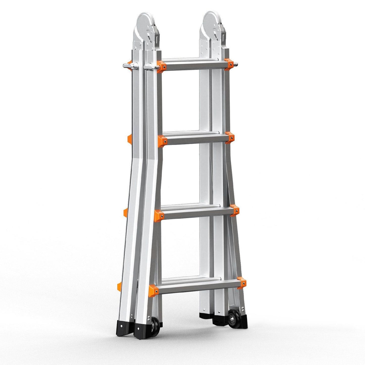 Telescoping Ladder A Frame 13 FT Extension Multi-Function for Homework