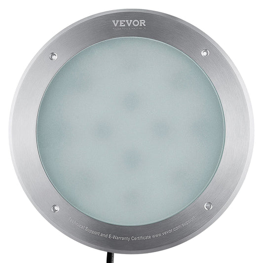 120V AC LED Pool Light, 10 Inch 40W, RGBW Color Changing Inground Swimming Pool Spa Light Underwater, with 50 FT Cord Remote Control, Fit for 10in Large Wet Niches, IP68 & Tested to UL Standards