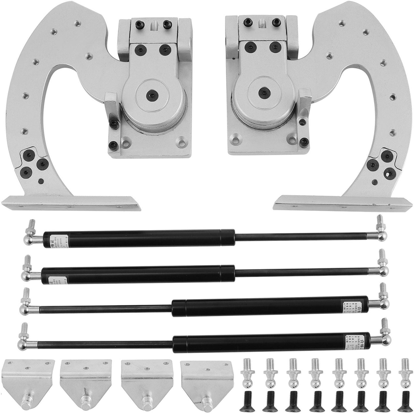 Universal Lambo Door Kit Bolt On Vertical Doors Hinge Kit Fit for Audi Dodge Ford Honda Toyota Nissan Chevrolet etc. 90 Degree Vertical Lambo Door Conversion Kit (Universal)