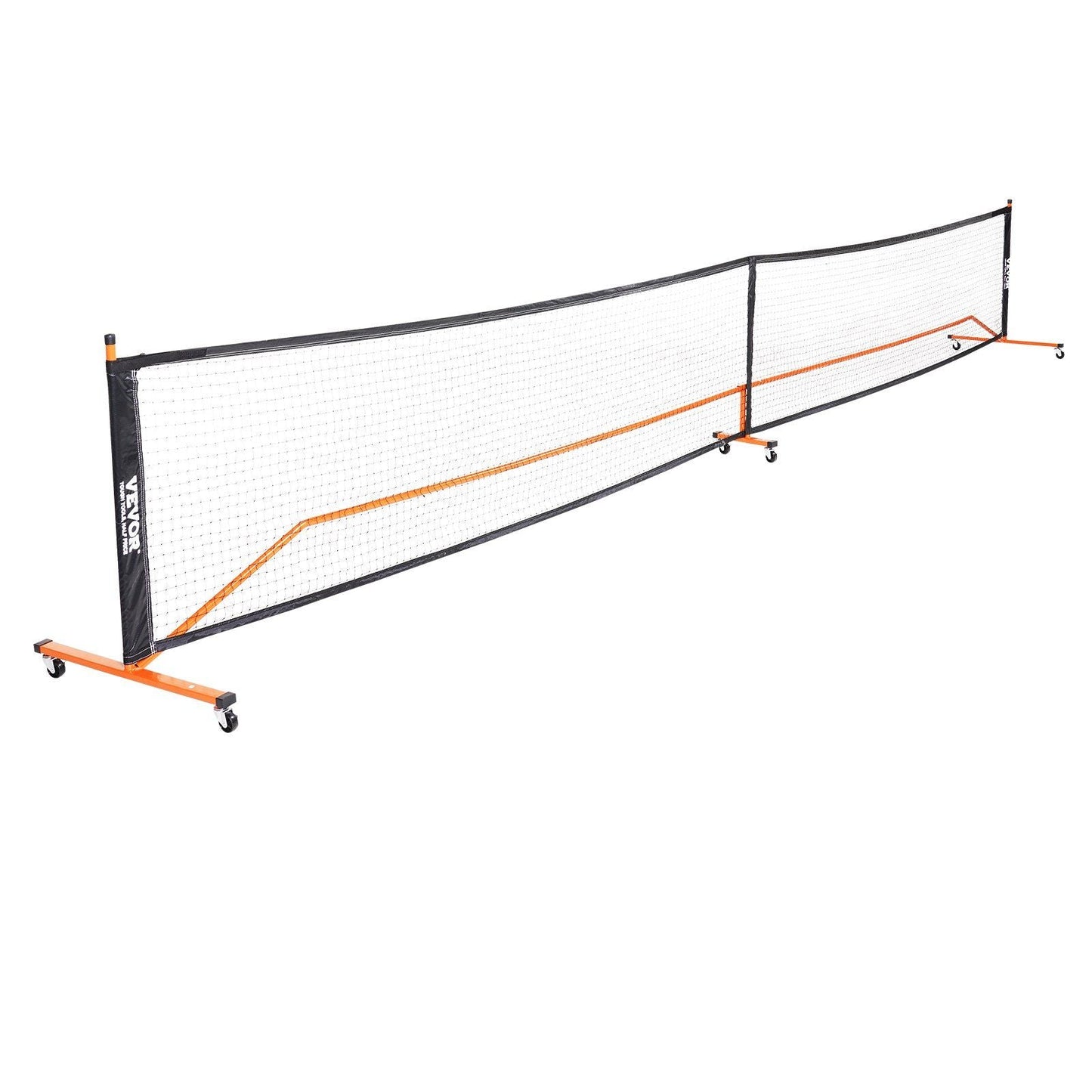 Pickleball Net Set, 22FT Regulation Size Portable Pickleball System with Bags, Balls, Paddles, Wheels, and Court Lines, Weather Resistant Metal Frame & PE Net, for Outdoor Backyard Driveway