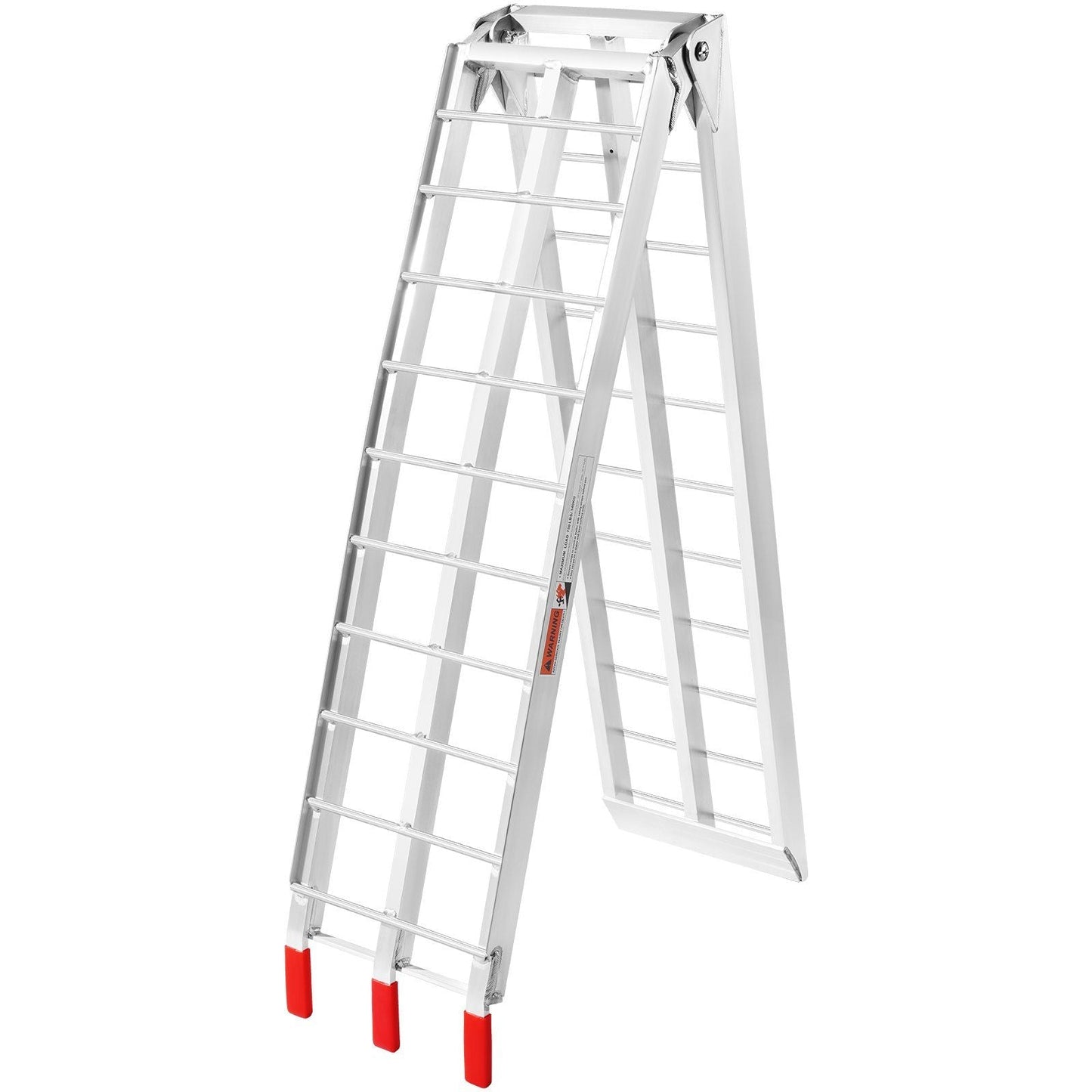 Motorcycle Ramps, 750lbs Folding Loading Ramps for Pickup Trucks Bed, Trailers Ramp with Load Straps for Motorcycle, Dirt Bike, UTV, Lawn Mower, Truck, Snowblower, Cargo Trailer, 89"L x 12"W,1Pc