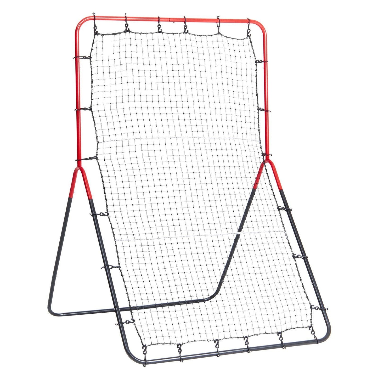 Baseball And Softball Rebounder Net 3x4.5 ft PitchBack 3-Way Trainer
