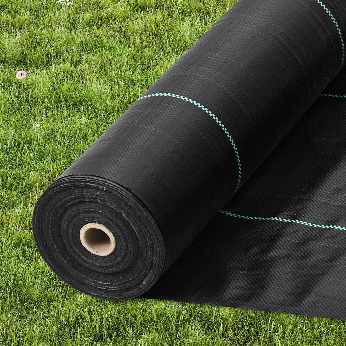 Weed Barrier Landscape Fabric 3.28*164FT Heavy Duty Woven Weed Control Mat