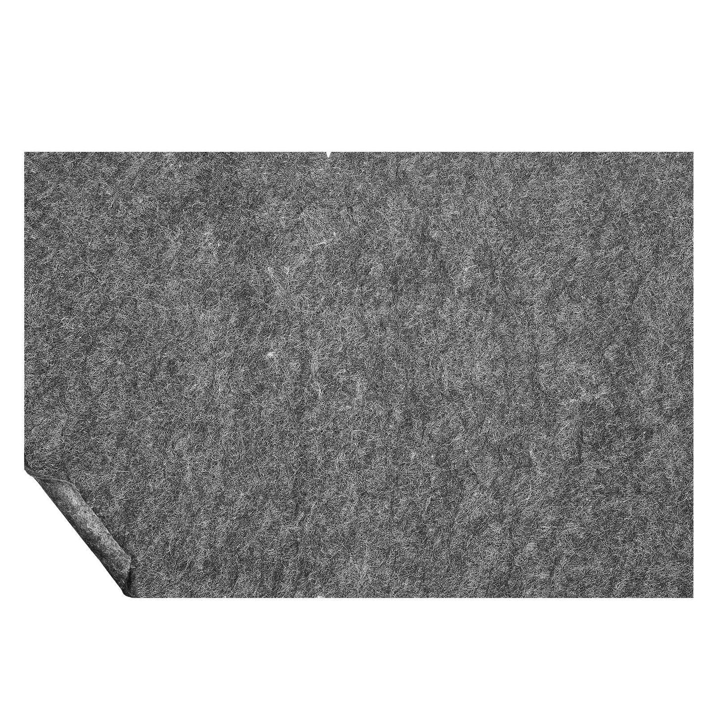 Rug Pad Gripper 4' x 6' Protective Carpet Pad 0.47" Thick for All Floors