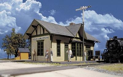 Walthers Cornerstone 3532 HO Golden Valley Depot Kit